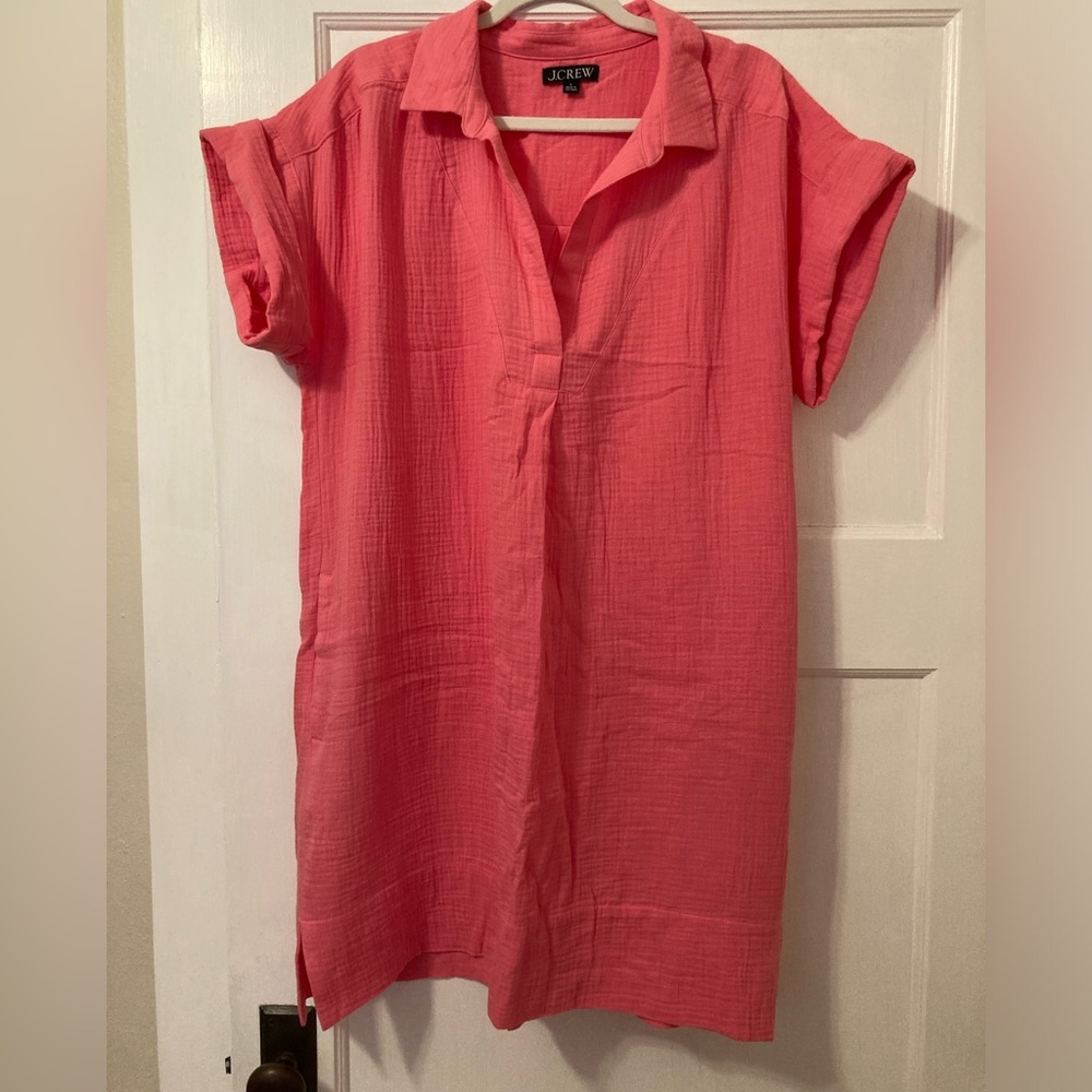 J crew linen dress